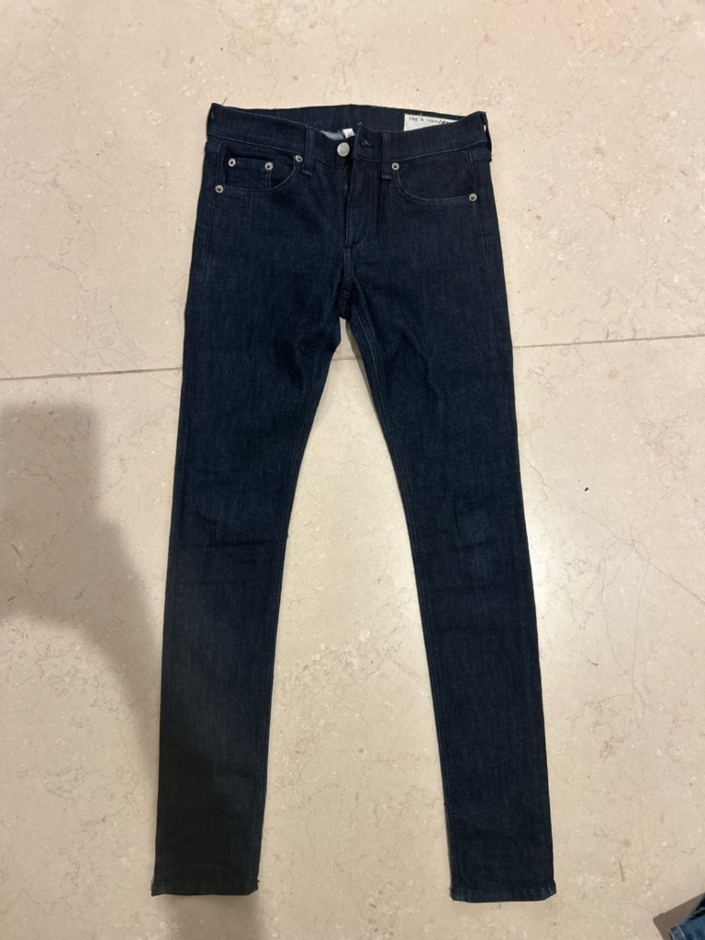 rag & bone Women's Skinny Jeans in Dark Indigo